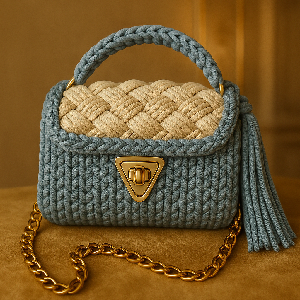 Classy Braided Handbag