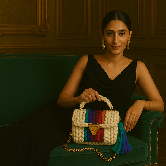 Multicolour - Braided Bag