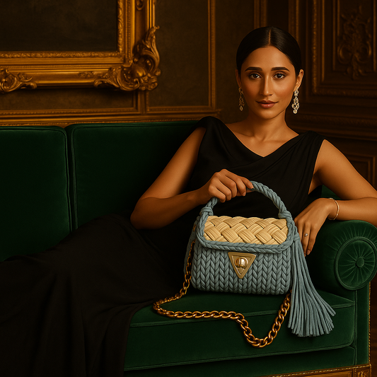 Classy Braided Handbag